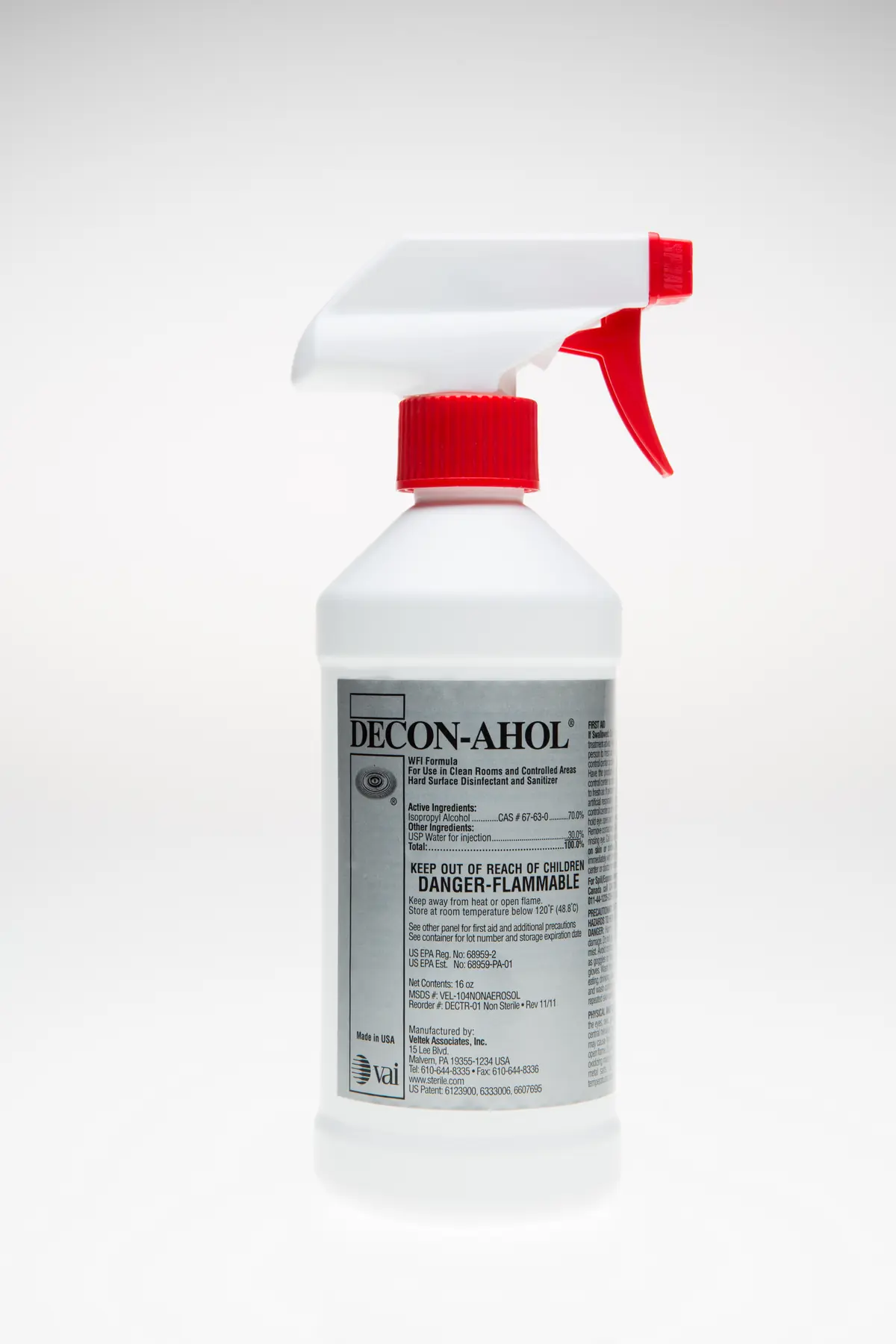 DECON-AHOL WFI - Non-Sterile