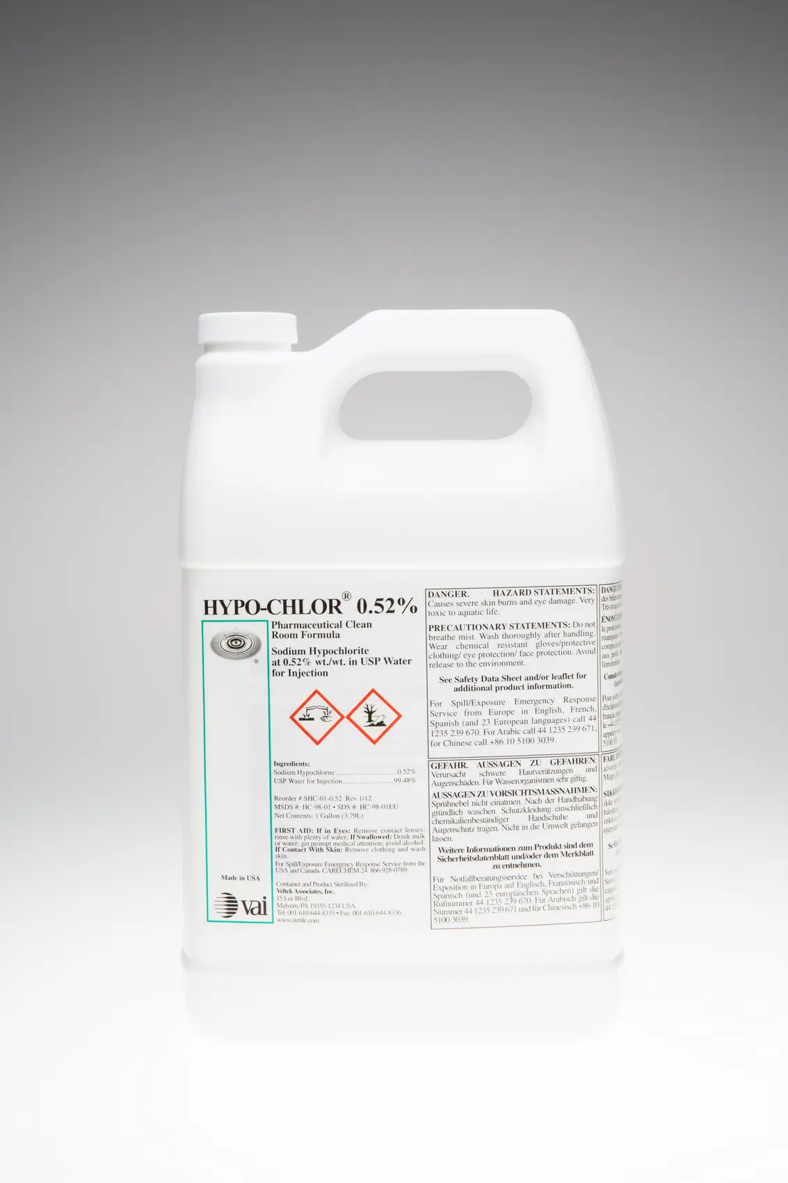 HYPO-CHLOR 0.52% - Non-Sterile