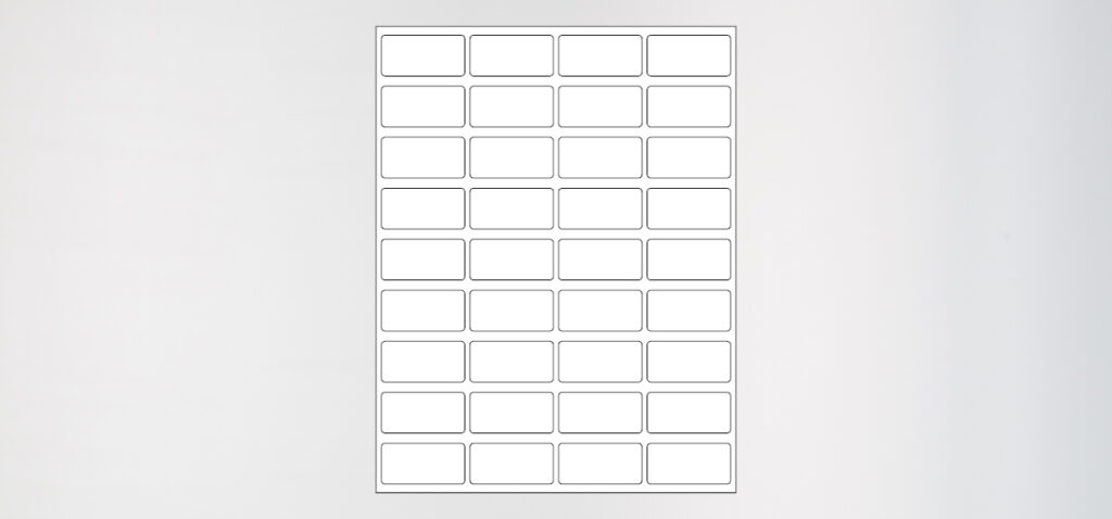 Core2Write Labels - Sheets - Non-Sterile