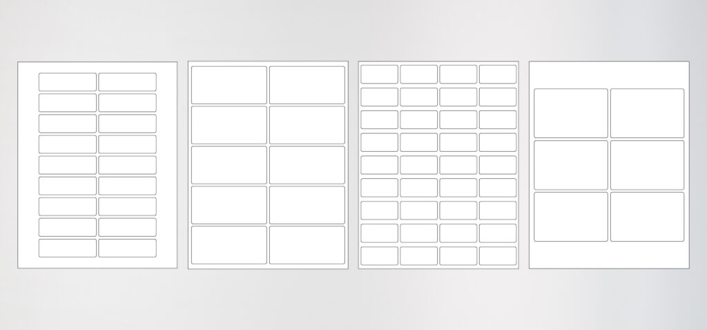 Core2Write Labels - Sheets - Sterile