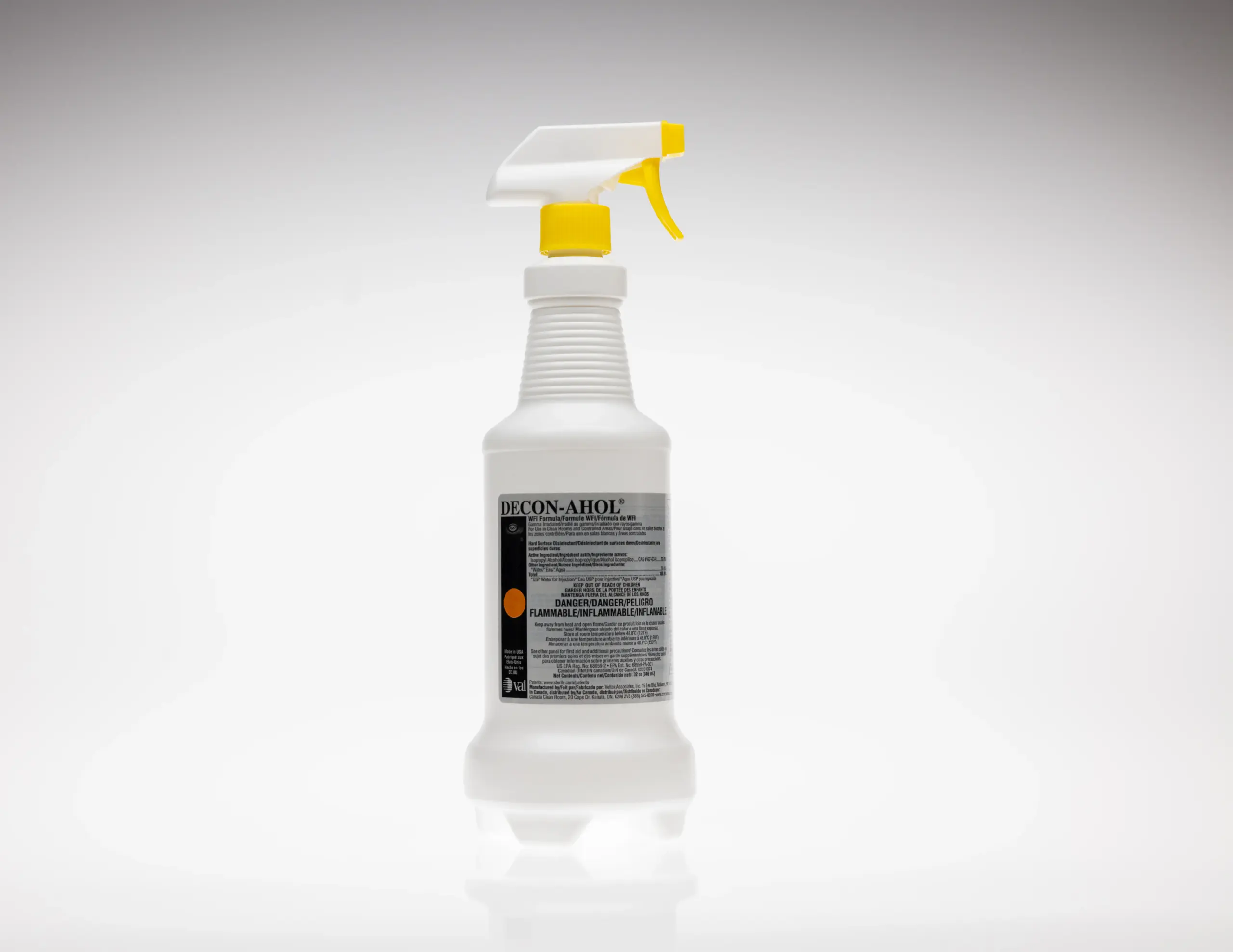 DECON-AHOL WFI - Pulverizador de activación