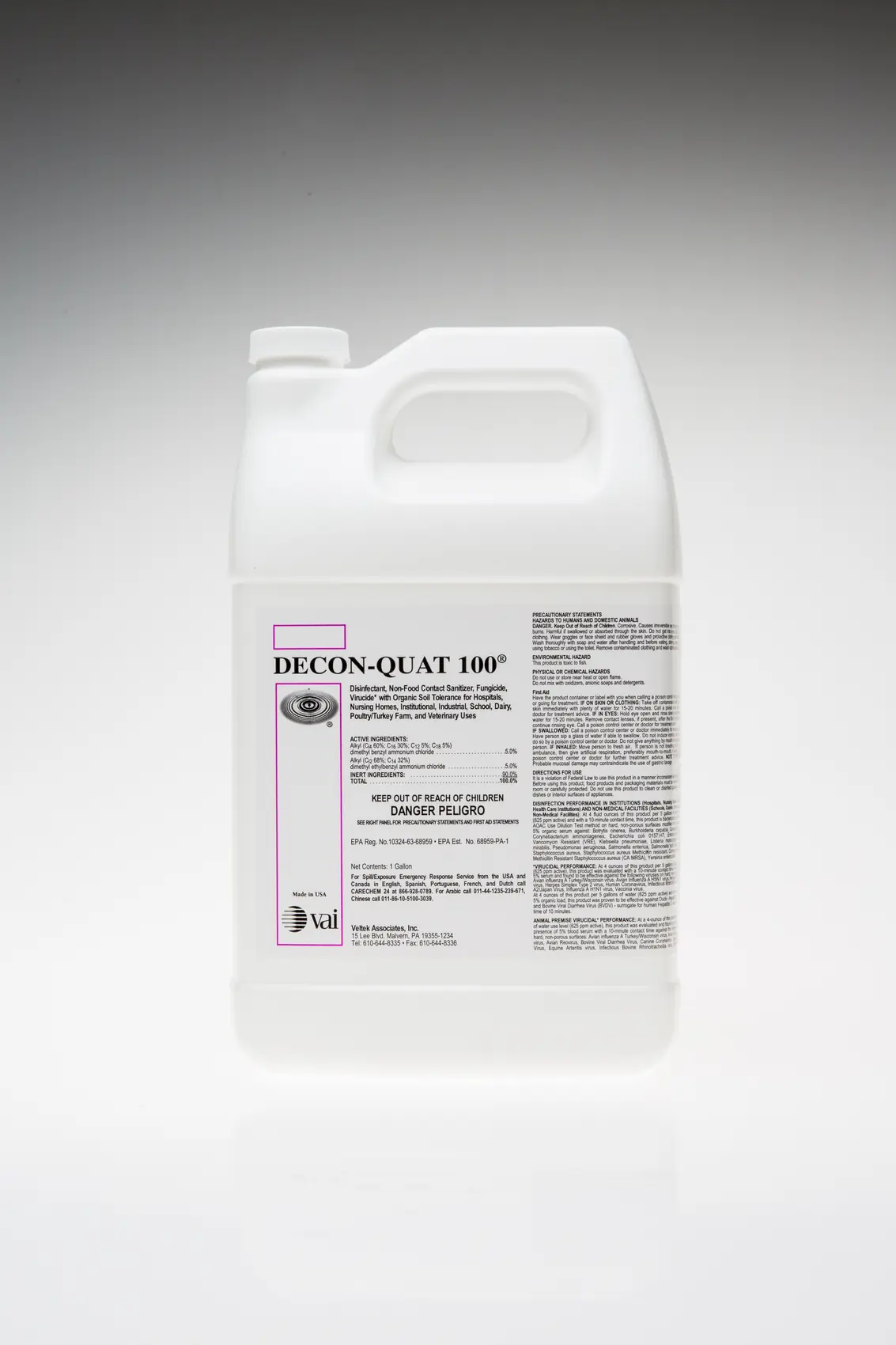 DECON-QUAT 100 - Concentrato - Non sterile