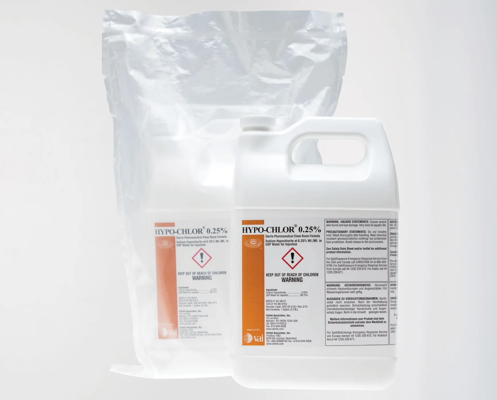 HYPO-CHLOR 0.25% - Sterile