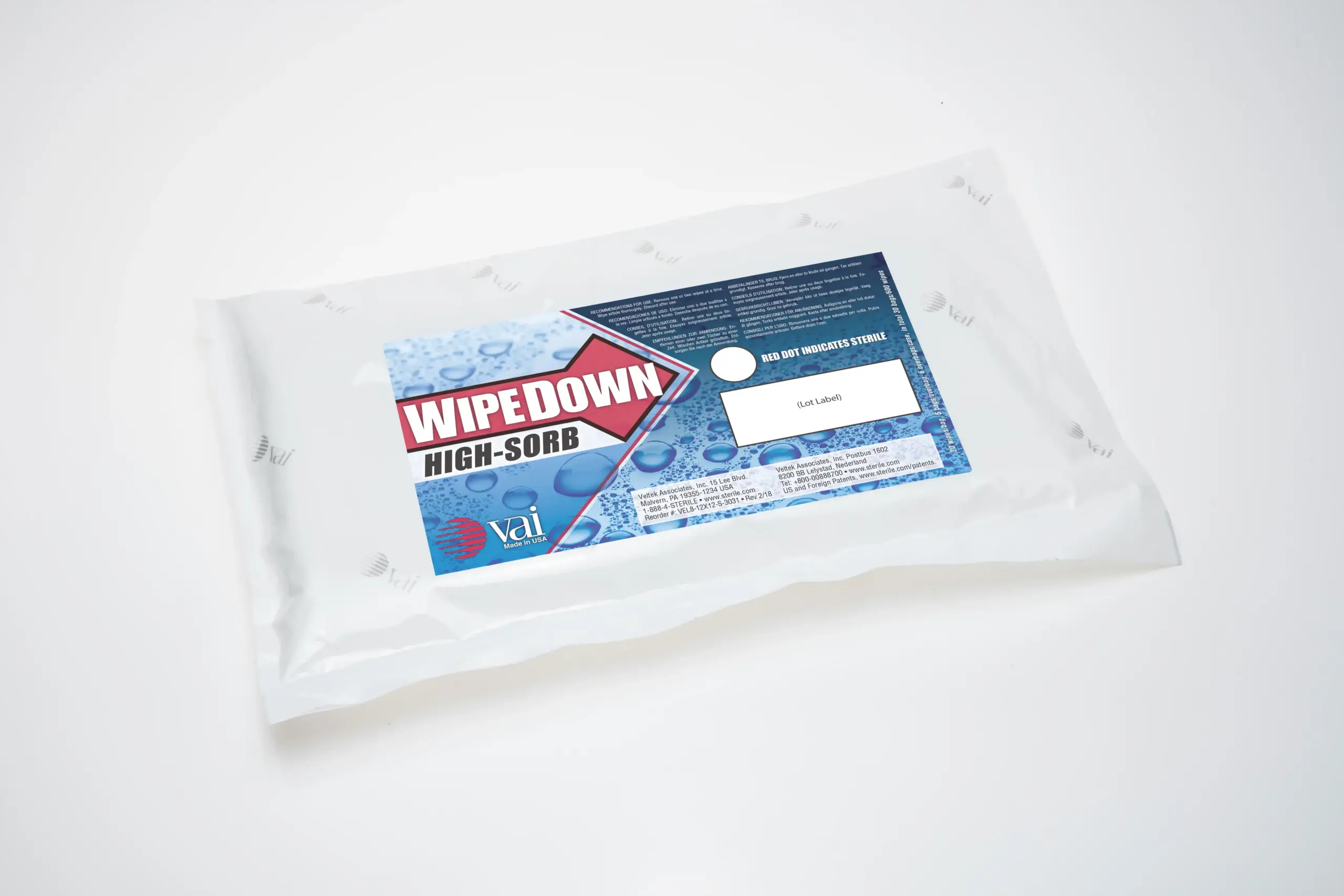 WipeDown High Sorb Dry Wipe