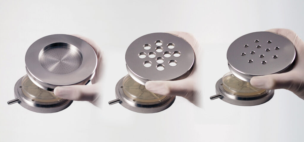 Easy2Grip, tapa y base
