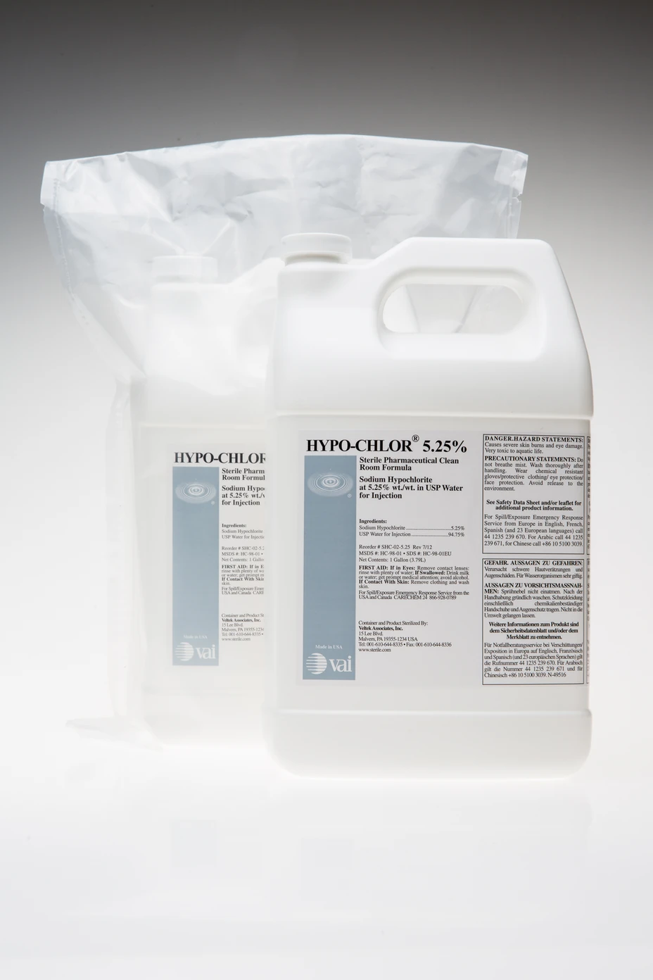 HYPO-CHLOR 5.25% - Sterile