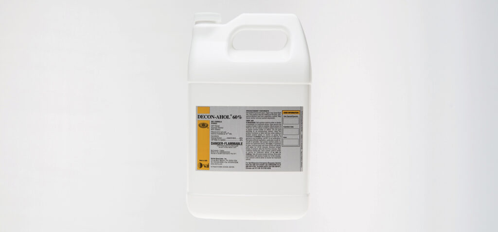 DECON-AHOL WFI 60% FORMULA - Sterile