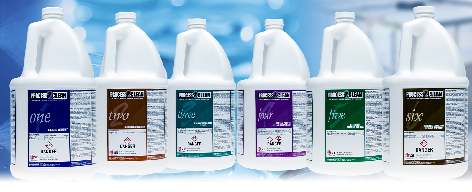 Process2Clean: Clean-In-Place Detergents