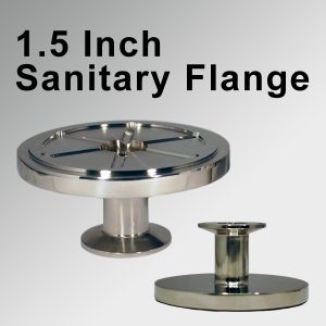 SMA Atrium Bottom Only - 1.5'' Sanitary Flange - SMA-316-B-SNTRY150