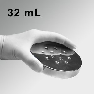 SMA Atrium - Top with 32 mL filled media plates